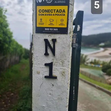 En Sanxenxo, Encima De La Playa Canelas Сasa de vacaciones Sanxenxo